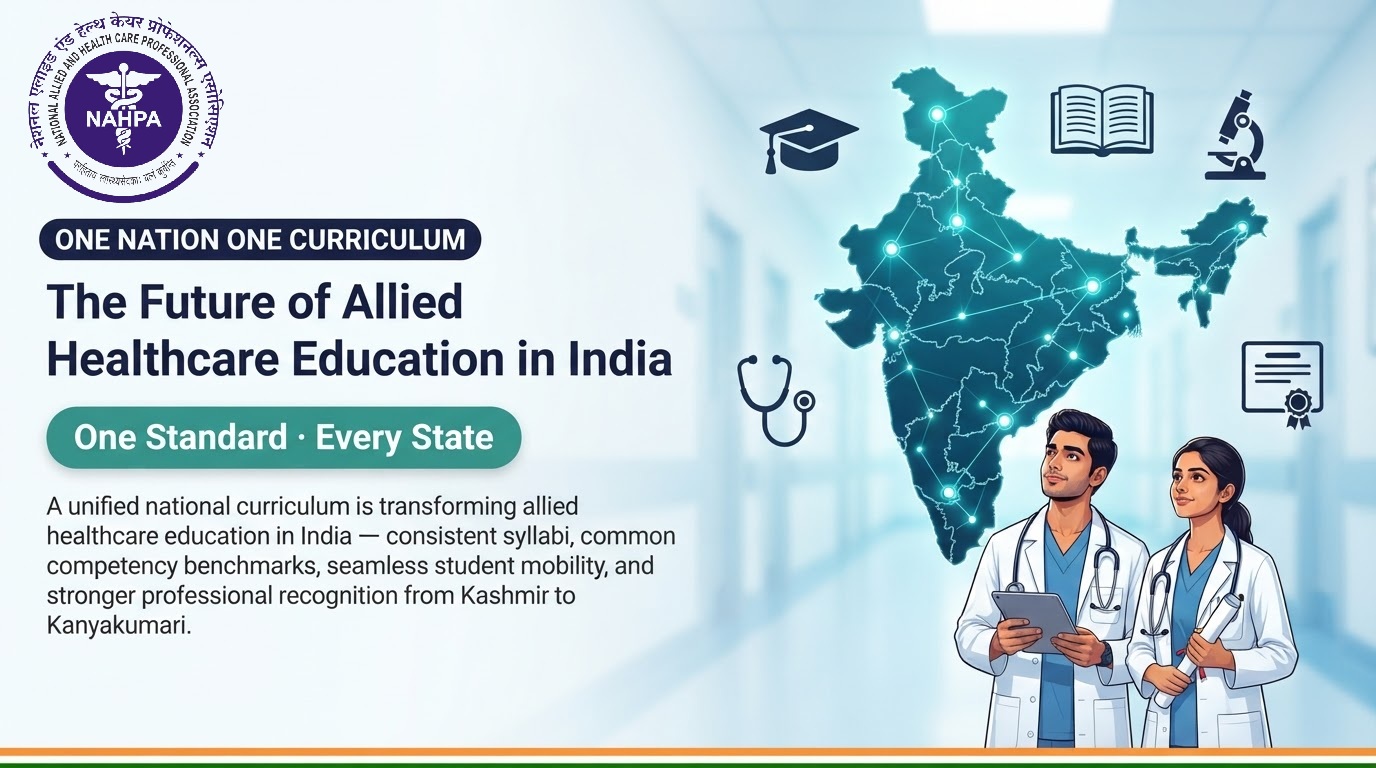 One Nation One Curriculum | The Future of Allied Healthcare Education in India | NAHPA